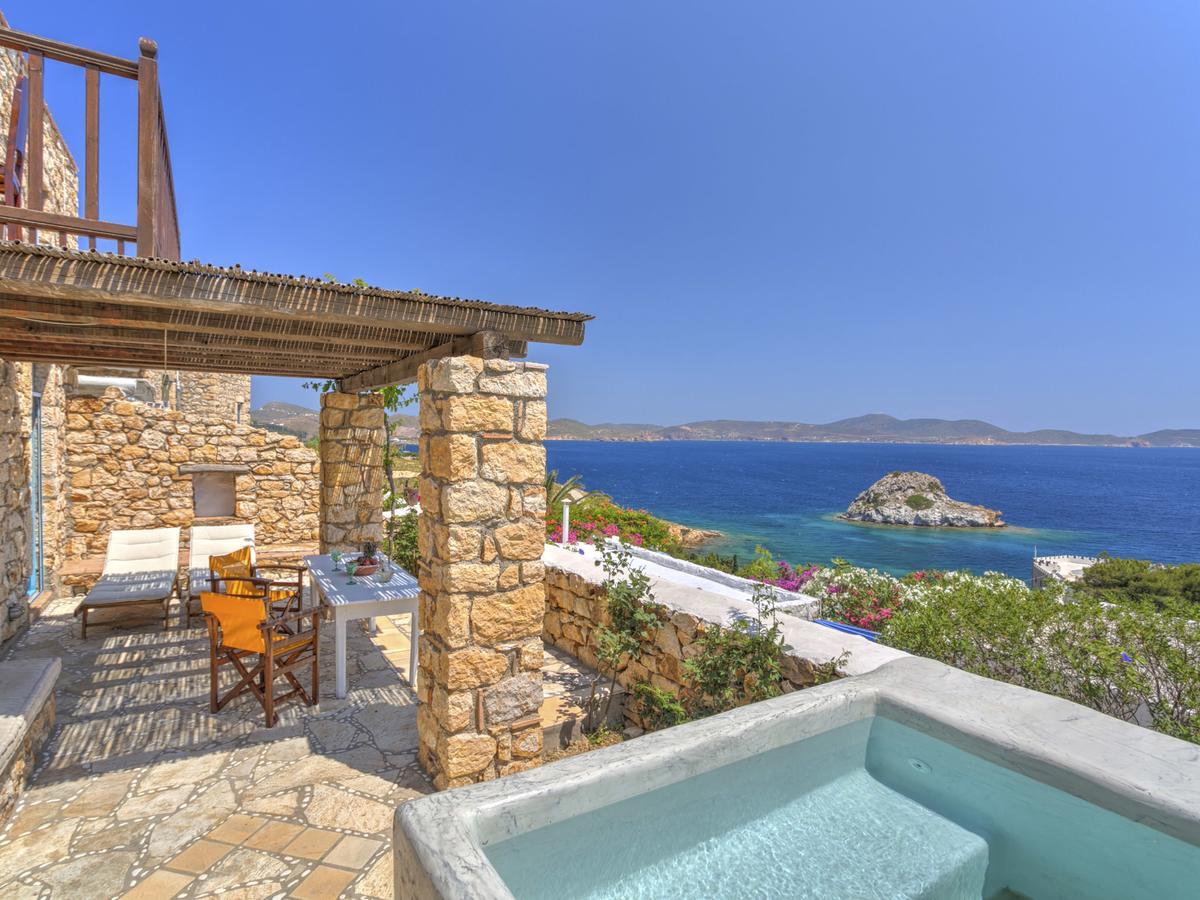 Eirini Luxury Hotel Villas Grikos Bay  Eksteriør bilde